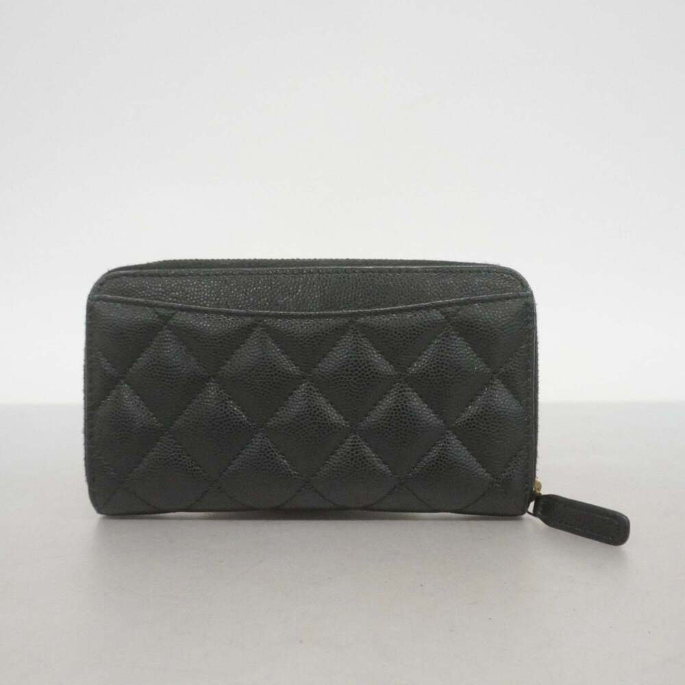 CHANEL Black Caviar Leather Wallet - Picture 8 of 9